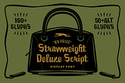 Strawweight Script Font, a Script Font by Price Foundry (Thumbnail 8 of 8)
