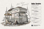 Everyday Sketch Illustrator Brushes, a Brush Add-On by brushapes.com (Thumbnail 2 of 9)