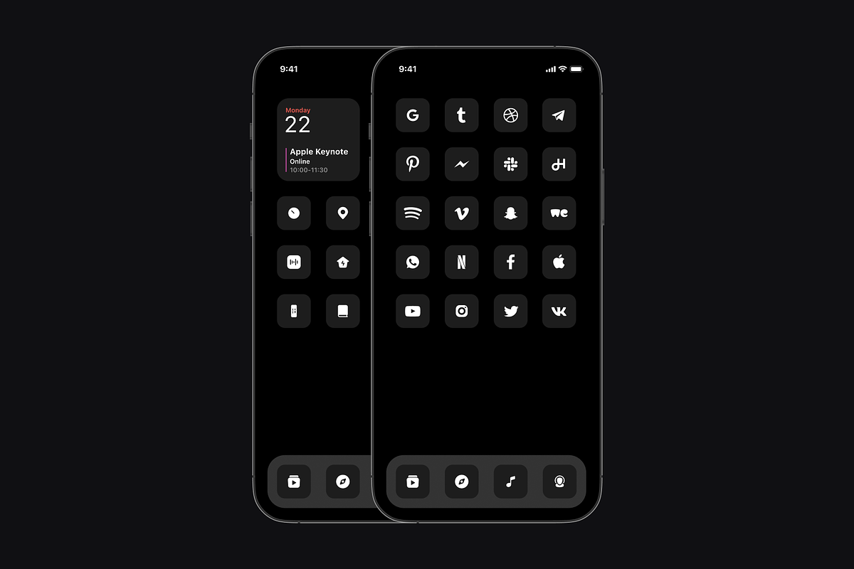 400 icons for iOS 14 homescreen, an Outline Icon by Design Essentials (Photo 2 of 4)