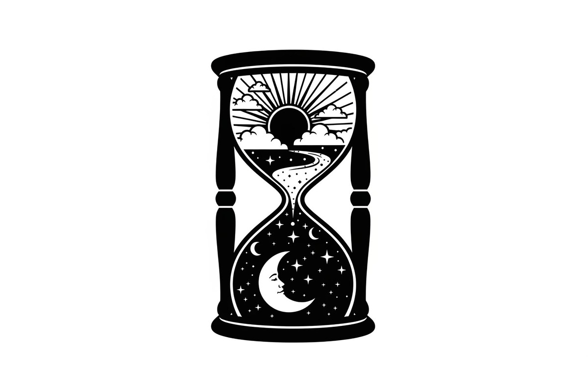 Celestial Sun Moon Hourglass Bundle, an Illustration by Gaye Art (Photo 21 of 31)