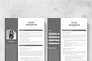 Tone Resume Template + Cover Letter, a Resume Template by Made By Hamilton (Thumbnail 3 of 4)