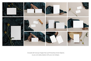 Natural Stationery Mockup Collection