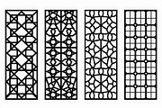 Black Decorative Laser Cut Design, an Illustration by BIPLOB EXPERT (Thumbnail 7 of 9)