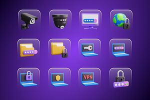 Security 3D Icon