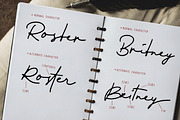 Smithers, a Script Font by Secondivison Supply (Thumbnail 5 of 8)
