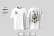 T-Shirt Mockup, a Shirt Mockup by Pexelcorner (Thumbnail 1 of 5)