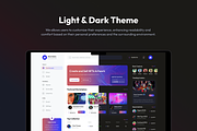 Nefthi - NFT Dashboard UI Kit, an UI Kit Template by Moni Studio (Thumbnail 3 of 3)