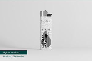 Lighter Mockup | Product Rendering