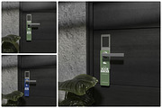Door Hanger Mockup, a Household Mockup by Unerispace (Thumbnail 1 of 5)