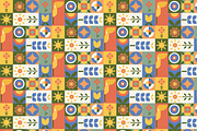 Geometric Summer Bloom Pattern, a Pattern Graphic by ItsReksita Pattern (Thumbnail 7 of 20)