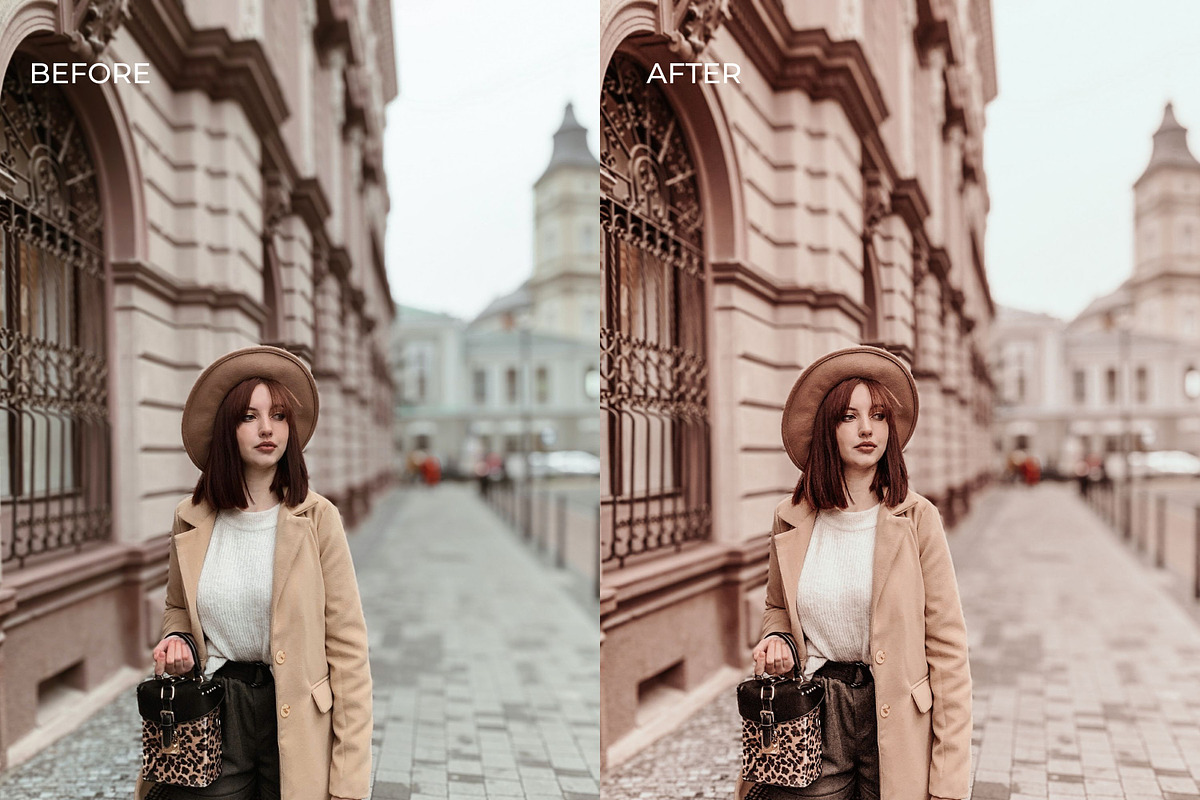 5 ROSE GOLD LIGHTROOM PRESETS, an Action Add-On by Emma Kate Creative (Photo 3 of 10)