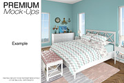 Bedding Mockups Coastal Style, a Product Mockup by mock-ups (Thumbnail 9 of 18)