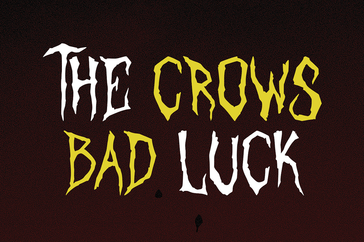 Theallezt Horror Scary Display Font, a Handwritten Font by Maulana Creative (Photo 6 of 7)