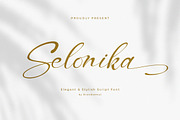 Selonika – Handwritten Script Font, a Handwritten Font by BrandSemut (Thumbnail 1 of 11)