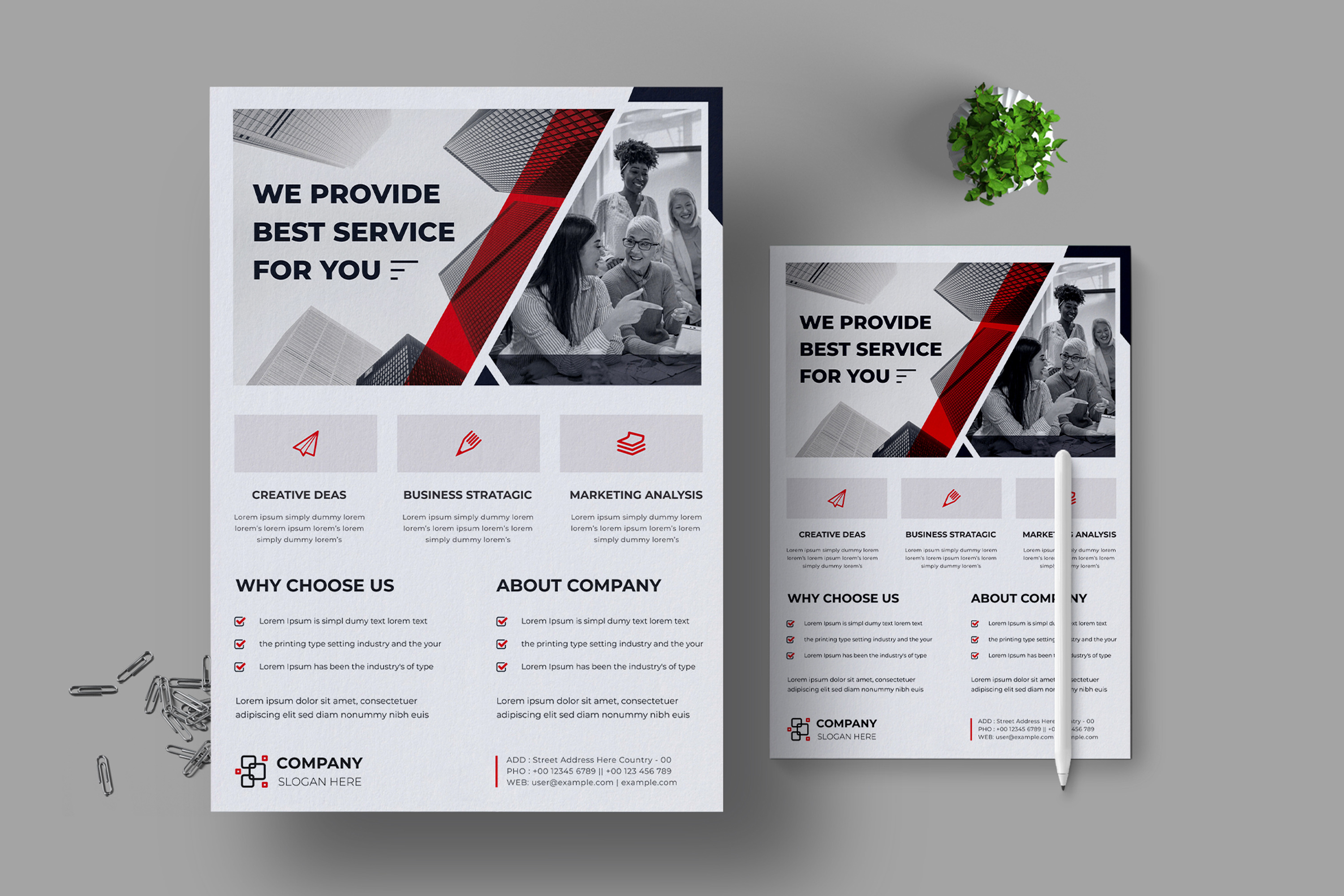 Company Flyer | Creative Market