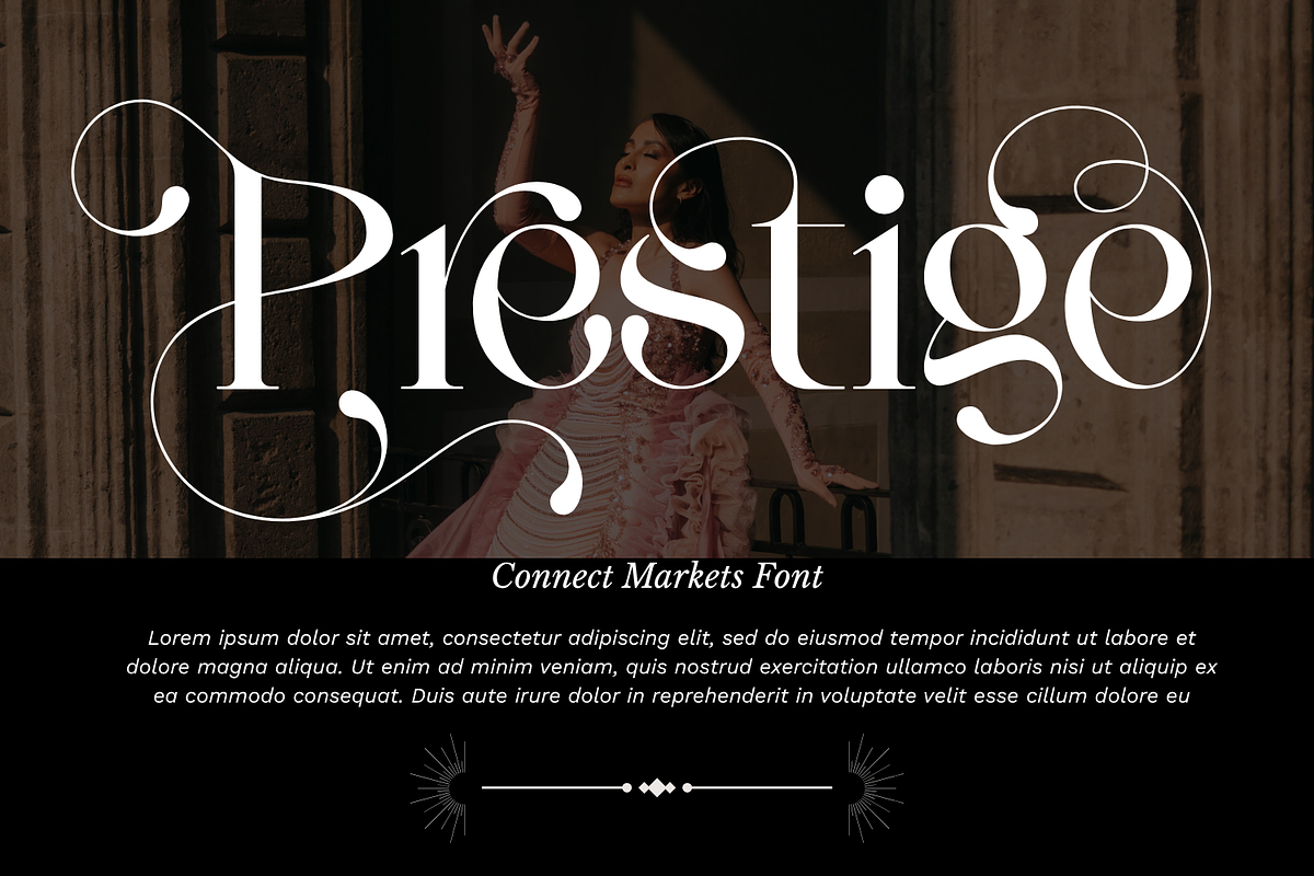 Connect Markets - Modern Serif Font, a Serif Font by 177Studio (Photo 2 of 8)