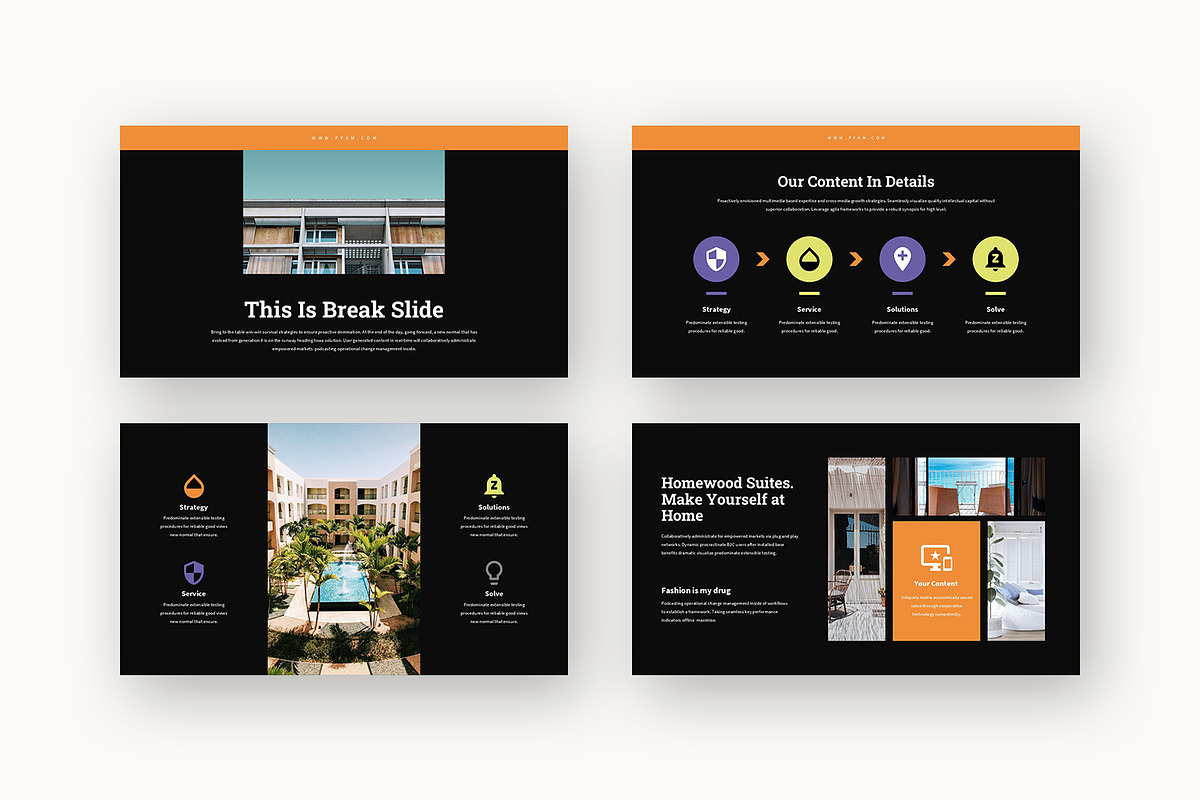 Pyam : Hotel Showcase Powerpoint, a Presentation Template by Punkl Camp (Photo 13 of 16)