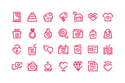 56 Love Icons, an Illustration by lavinialorena (Thumbnail 2 of 4)