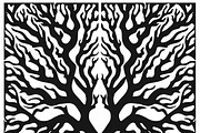 Nature Pattern Silhouette Files, an Illustration by hafijul (Thumbnail 9 of 9)