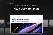 Fintech SaaS Product Strategy Deck, a Presentation Template by pickolabstudio (Thumbnail 1 of 6)
