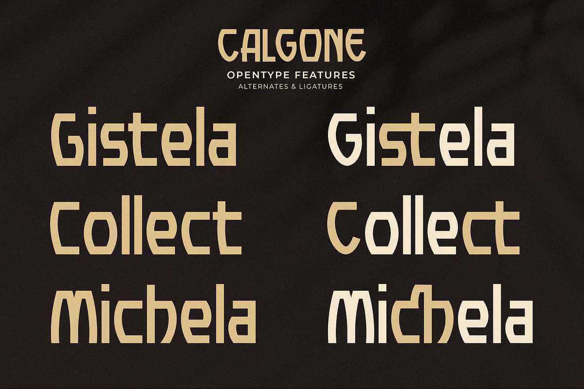 Calgone - Movie Sans Font, a Sans Serif Font by PuriCreative (Photo 3 of 10)
