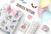 Cute vector prints for baby apparel, an Object Graphic by Kseniia Kuznetsova (Thumbnail 4 of 5)