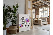 Urban Loft Frame Mockup, a Product Mockup by MockupWizard (Thumbnail 4 of 5)