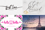 Swashy Font Bundle | 40 Fonts, a Script Font by NJ Studio (Thumbnail 5 of 11)