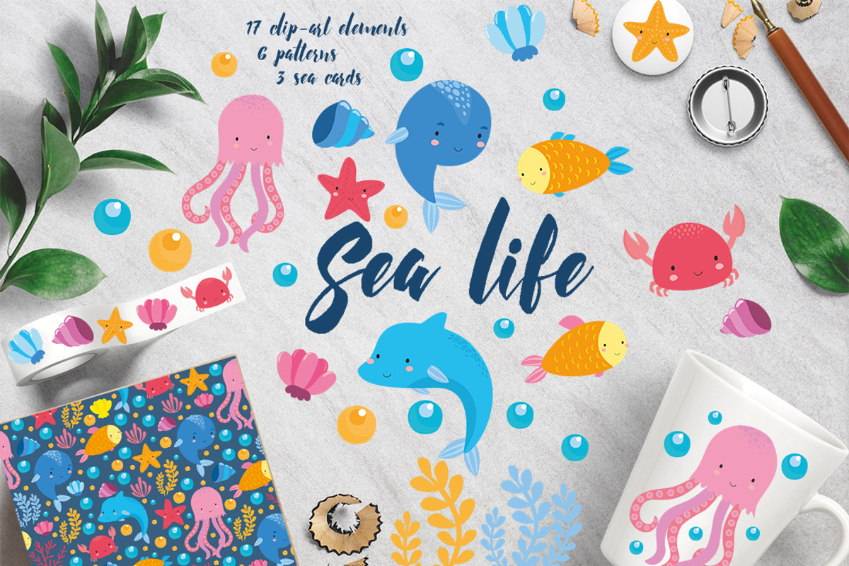 Kids bundle. Cute baby animals, an Animal Illustration by Lesya Skripak (Photo 7 of 13)