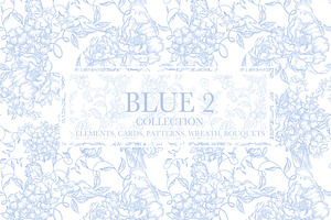 Graphic Blue 2 Wedding Collection, an Object Graphic by Knopazyzy