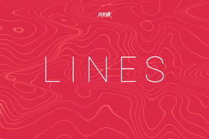 Lines Wavy Backgrounds Vol. 03