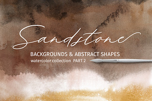 Brown Watercolor Set