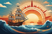 41 Columbus Day & Indigenous Peoples, a Background Graphic by adenpinkstore (Thumbnail 8 of 17)