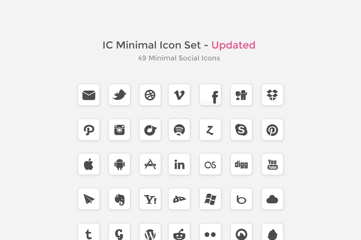 IC Minimal Icon Set - Updated, an Icon by Jamie Peak (Photo 2 of 2)