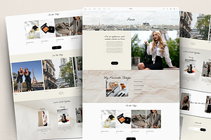 Paris Website Template