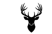 deer head wall mount silhouette, an Illustration by Amazin_art (Thumbnail 49 of 51)