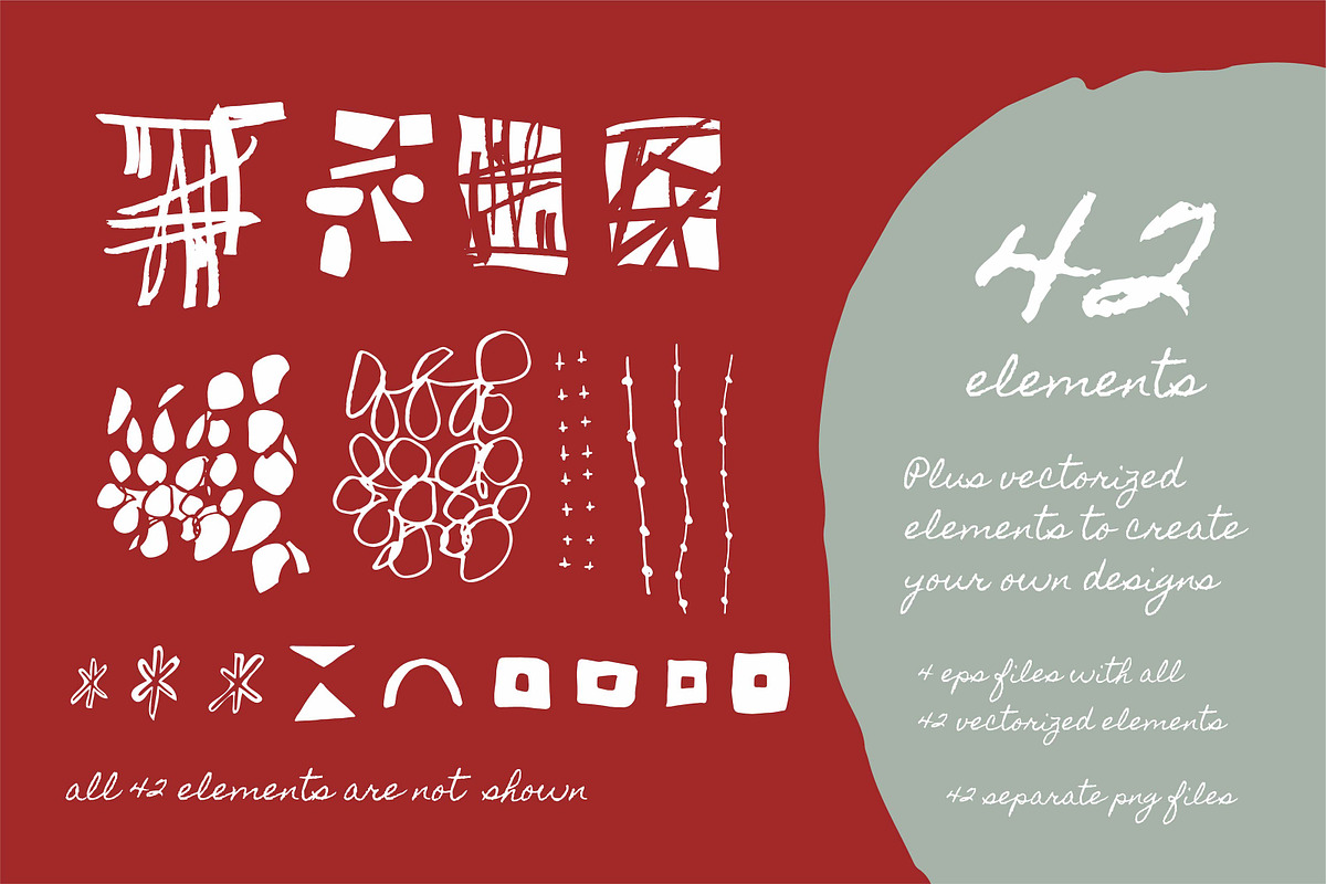 Modern Holiday | Patterns + Artboard, a Pattern Graphic by The Collective Studio (Photo 9 of 10)