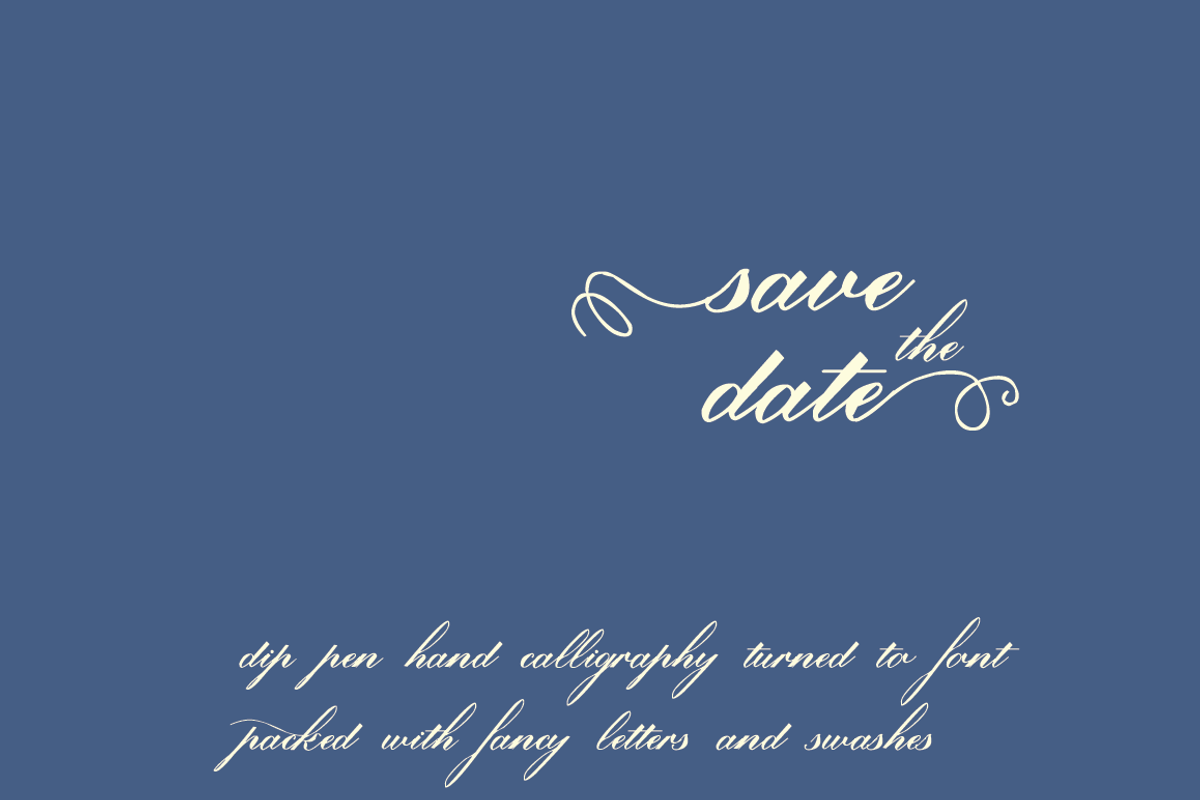Lavenda Font preview 2