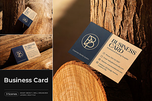 Business Card Mockup, a Product Mockup by Pitchlook.Studio
