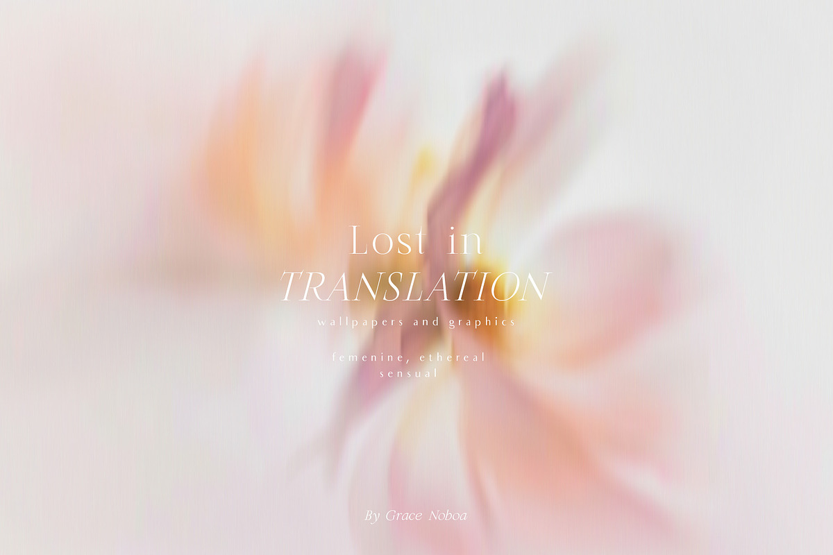 Organic Blurry Floral Backgrounds, a Background Graphic by Grace Noboa Illustrations (Photo 2 of 13)