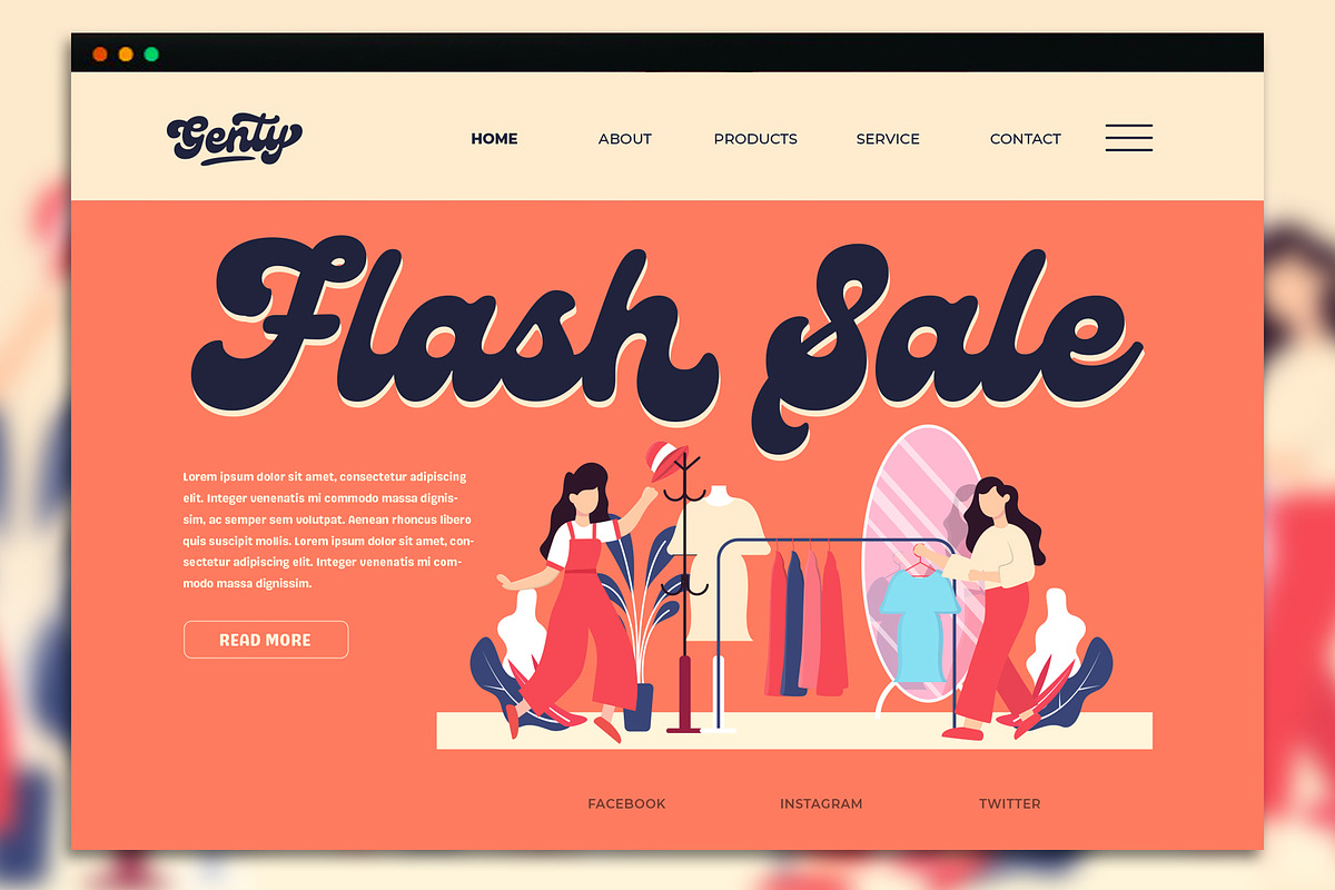 Genty - Bold Rounded Typeface, a Script Font by Flavortype (Photo 16 of 18)
