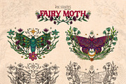 Fairy Moth, an Animal Illustration by Ink Stories (Thumbnail 7 of 27)