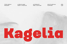 Kagelia - Modern Bold Minimal Sans