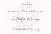 Cherry Blossom | 90% OFF, a Script Font by Chocotype Std (Thumbnail 9 of 10)