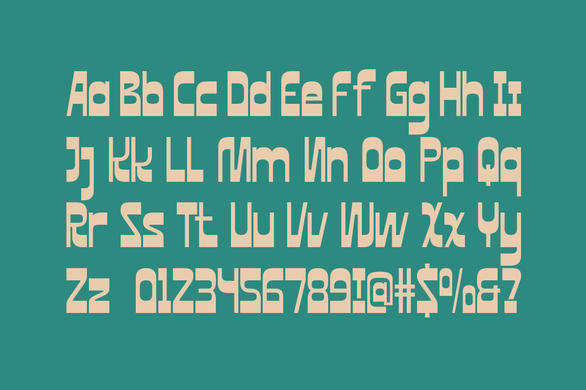 Bigose - 3 Bold Branding Font, a Sans Serif Font by Pandeka Studio (Photo 9 of 9)