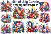 4th of July, Independence Day Clipar, an Illustration by Sublimation Artist (Thumbnail 1 of 6)