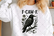 F-CAW-F Halloween Raven, an Illustration by Craft Nest (Thumbnail 3 of 5)