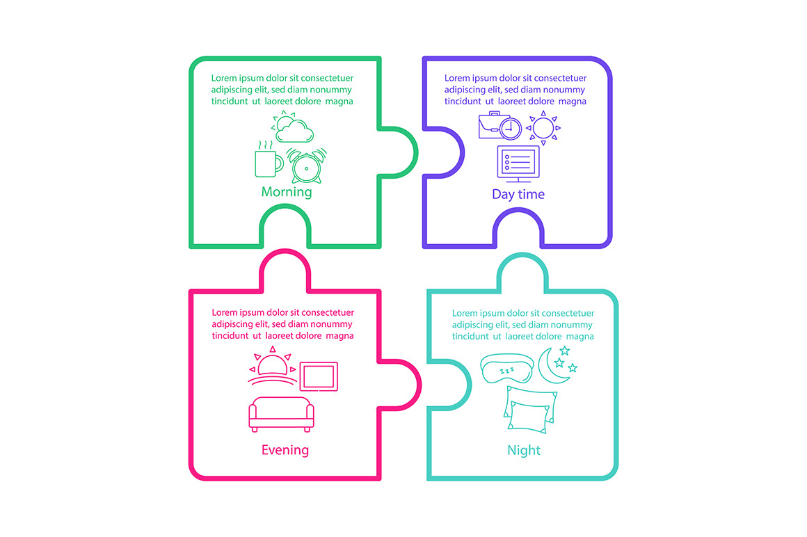 Time period vector infographic, a Templates & Theme by IMG Visuals