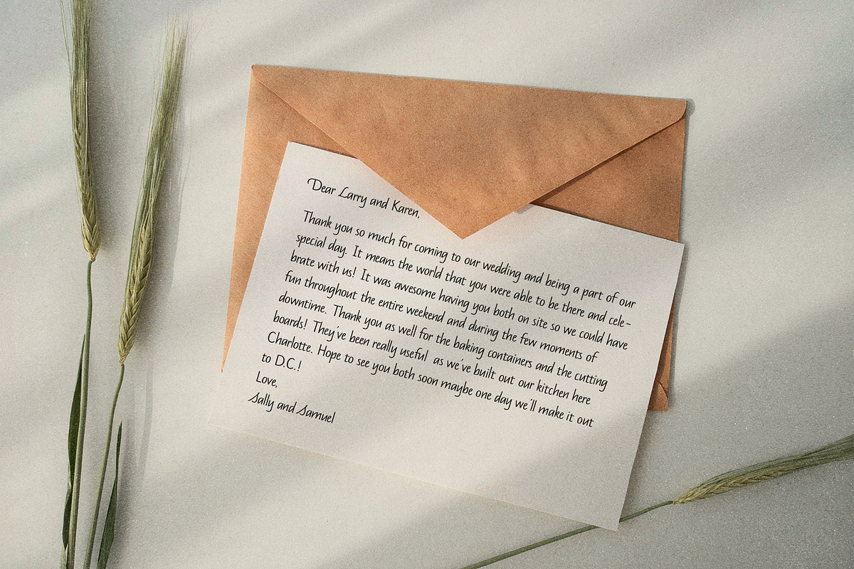 Mandys - Formal Handwritten Typeface, a Handwritten Font by ManuelRosin (Photo 2 of 13)