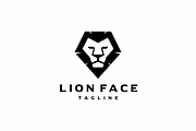 Lion Face Geometric Logo Template, a Branding & Logo Template by yopie (Thumbnail 3 of 3)